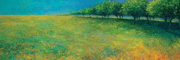 Current Day Impressionism: Orchard's Edge by Iris Scott