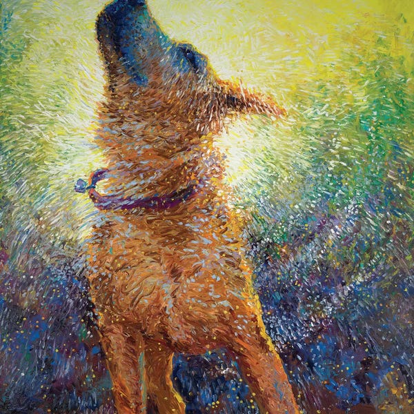 Finger Painting: Phoebe's Reign by Iris Scott