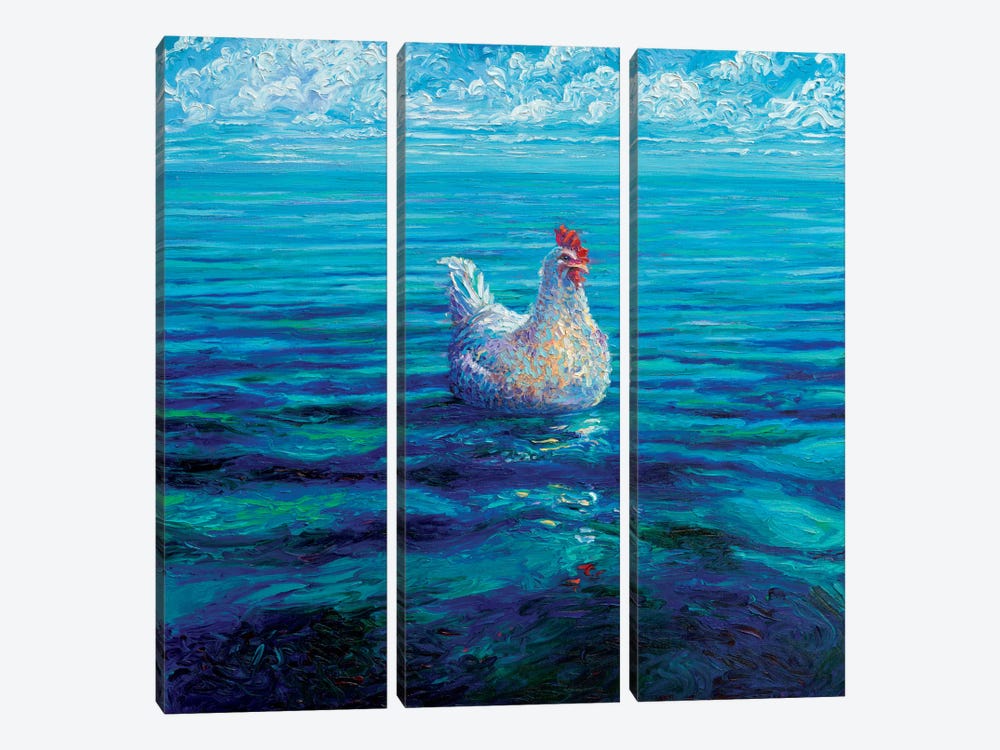 Chicken Of The Sea by Iris Scott 3-piece Art Print