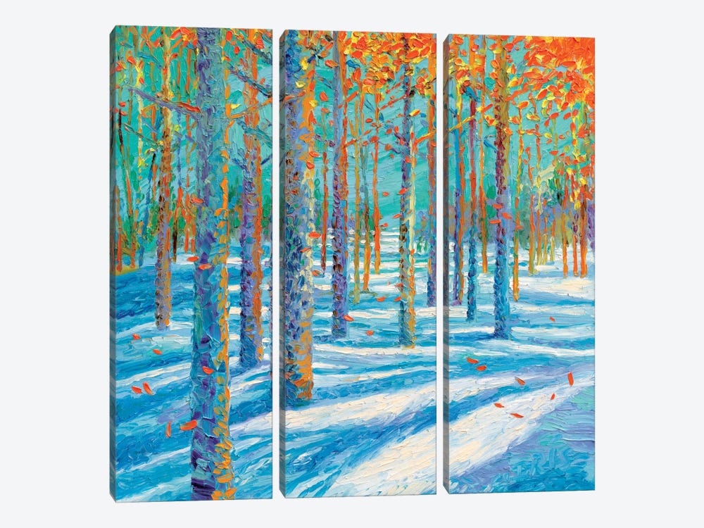 Frosted Fall by Iris Scott 3-piece Art Print