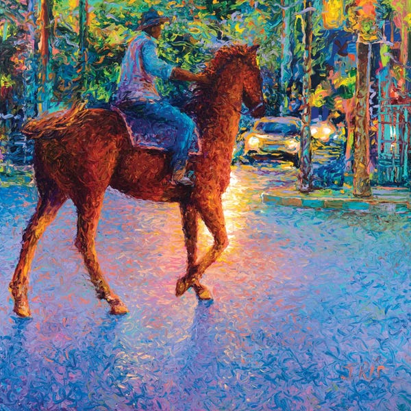 Horseback: My Thai Cowboy by Iris Scott