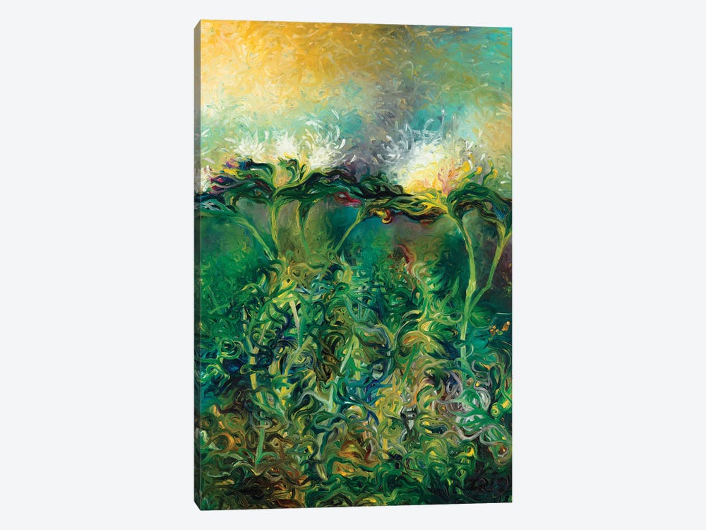 Artichoke Bloom by Iris Scott 1-piece Canvas Art