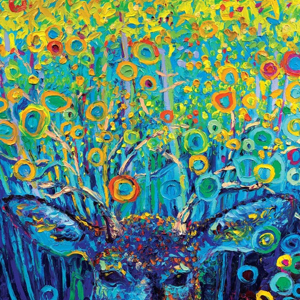 Deer: Buckeye by Iris Scott