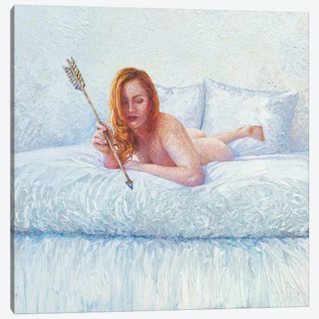 Cupid Alone Canvas Print #IRS17} by Iris Scott Canvas Art Print