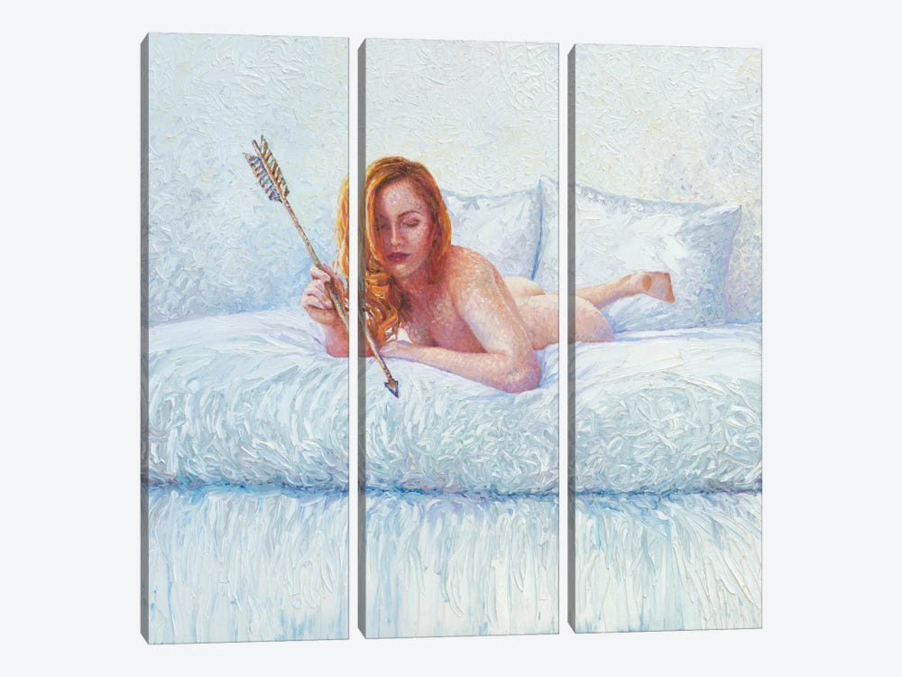 Cupid Alone by Iris Scott 3-piece Canvas Artwork