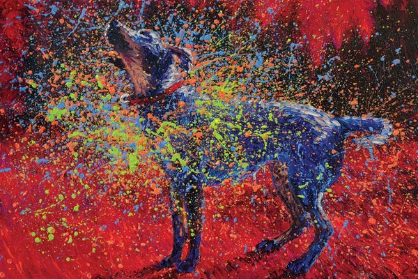 Current Day Impressionism: Ocean Spray by Iris Scott