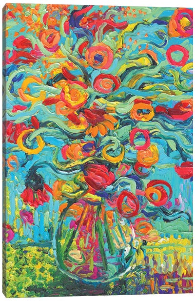 Samara Chica Canvas Art Print - Artists Like Van Gogh