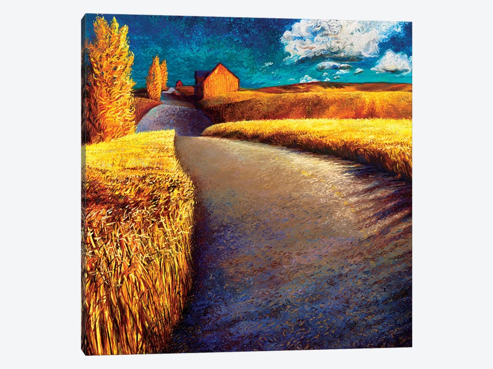 Whispering Wheat by Iris Scott 1-piece Canvas Art Print