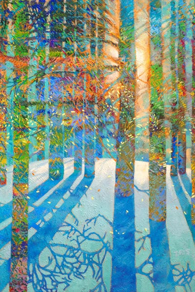 Azure Blue: After The Snow Fell by Iris Scott