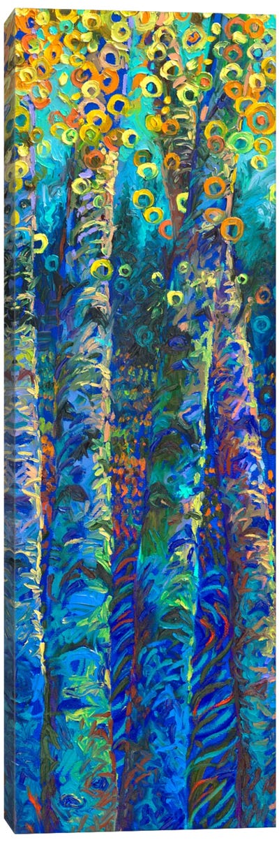 Embers Canvas Art Print - Forest Art