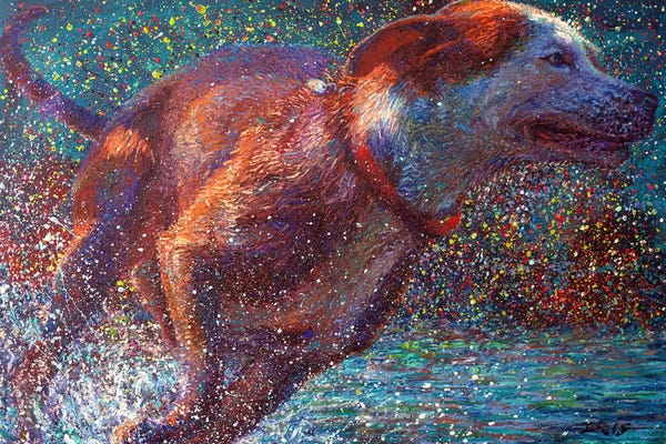 Current Day Impressionism: Aquavita by Iris Scott