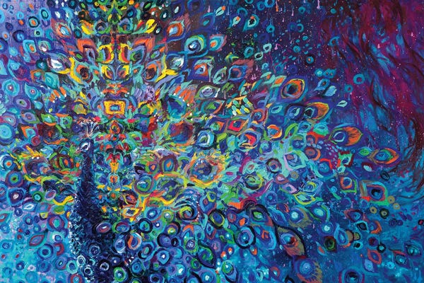 Art By 50 Women Artists: Blue Avian by Iris Scott