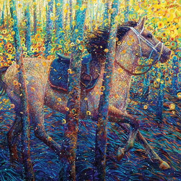 Finger Painting: Napalm In The Morning by Iris Scott