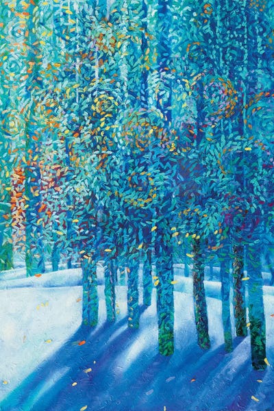 Finger Painting: Nieve by Iris Scott