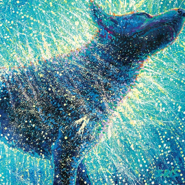 Abstract: Not Only The Blues by Iris Scott