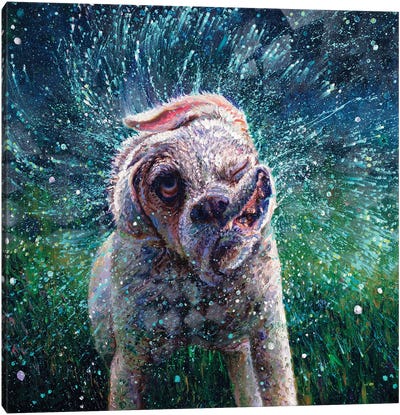 The Mandala Effect Canvas Art Print - Iris Scott - Shakin' Dogs