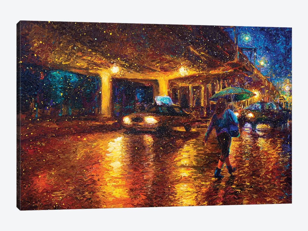 Midnight in Gowanus by Iris Scott 1-piece Canvas Wall Art
