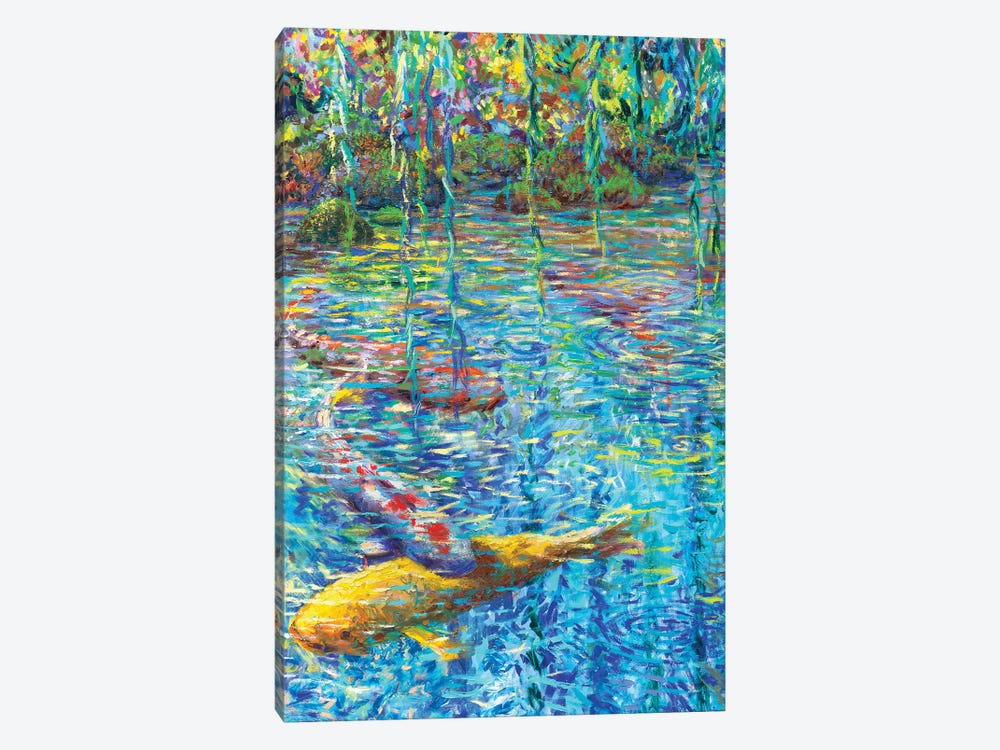 Waxwillow Lagoon II by Iris Scott 1-piece Canvas Print