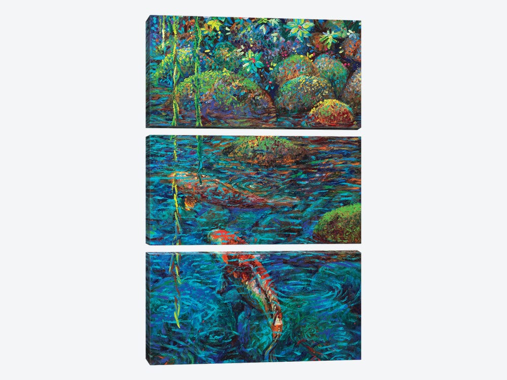 Waxwillow Lagoon IV by Iris Scott 3-piece Art Print