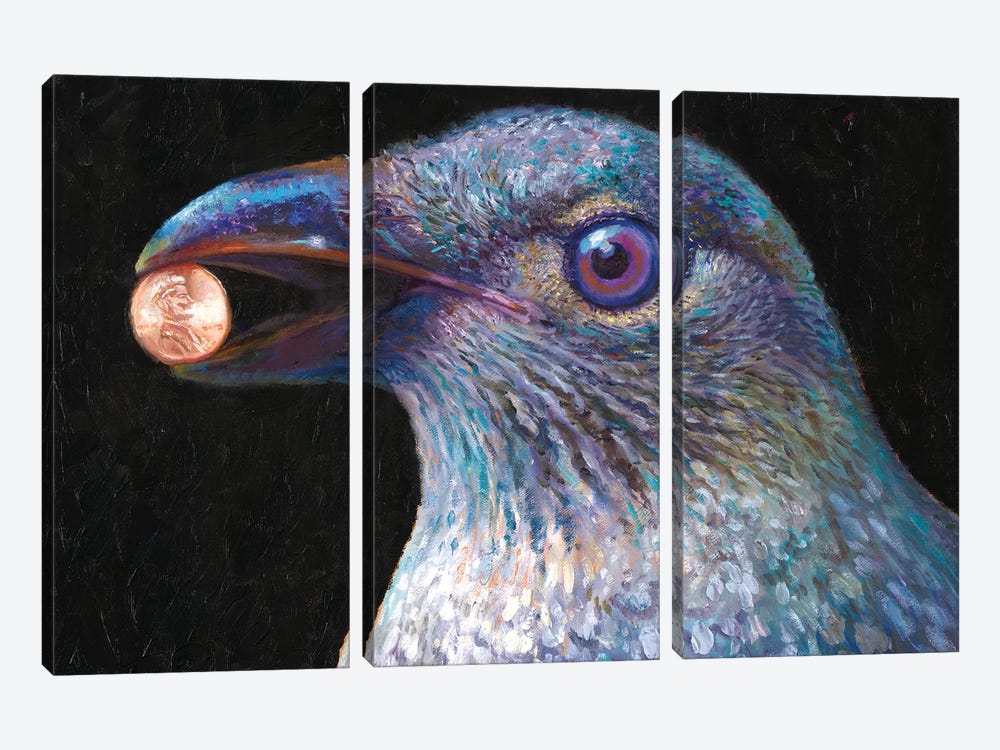 Bower Bird by Iris Scott 3-piece Art Print