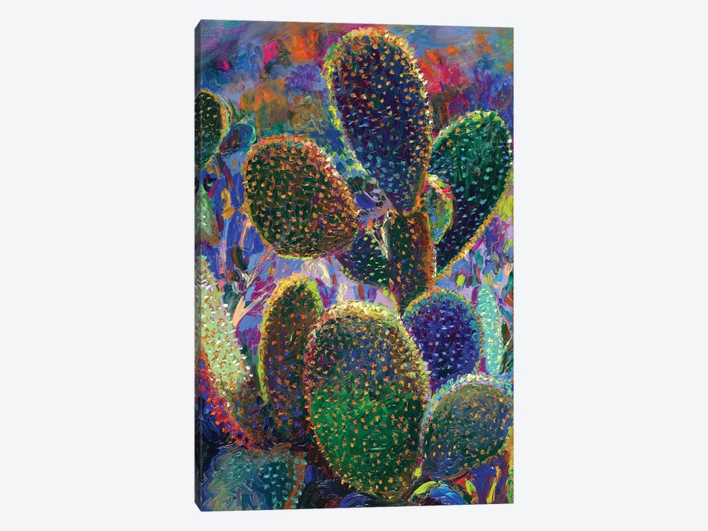 Cactus Nocturnus by Iris Scott 1-piece Canvas Art