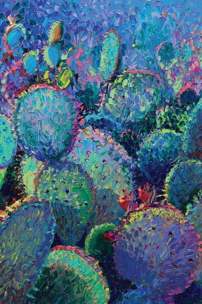 Succulents: Cactus Refractus by Iris Scott