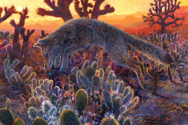 Wolves: Desert Urchin by Iris Scott