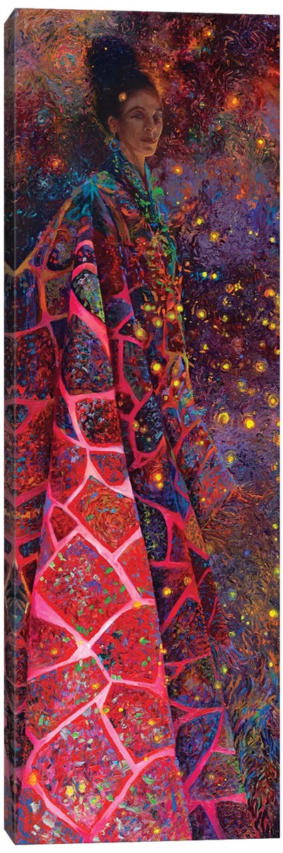 Fuchsia Shamanka Canvas Art Print - Iris Scott