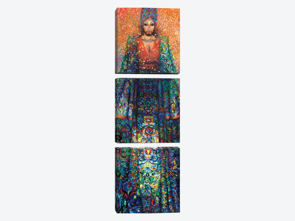 Manghoe Lassi Rising by Iris Scott 3-piece Art Print