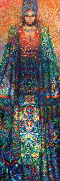 Panoramic Vertical: Manghoe Lassi Rising by Iris Scott