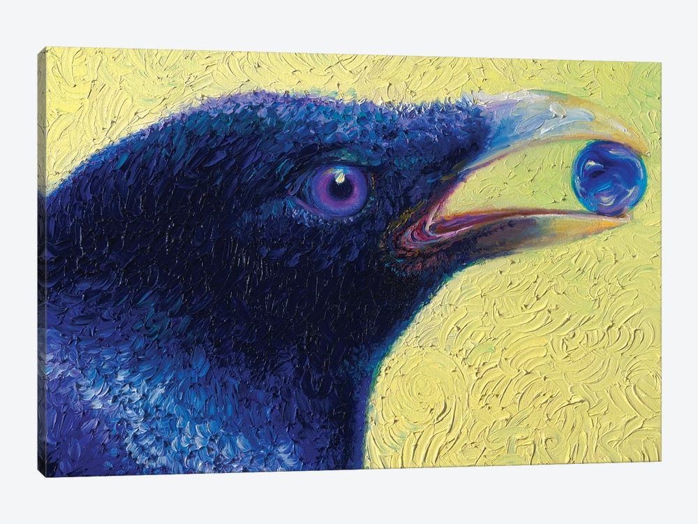Ritual In Pairing Black Bird by Iris Scott 1-piece Canvas Print