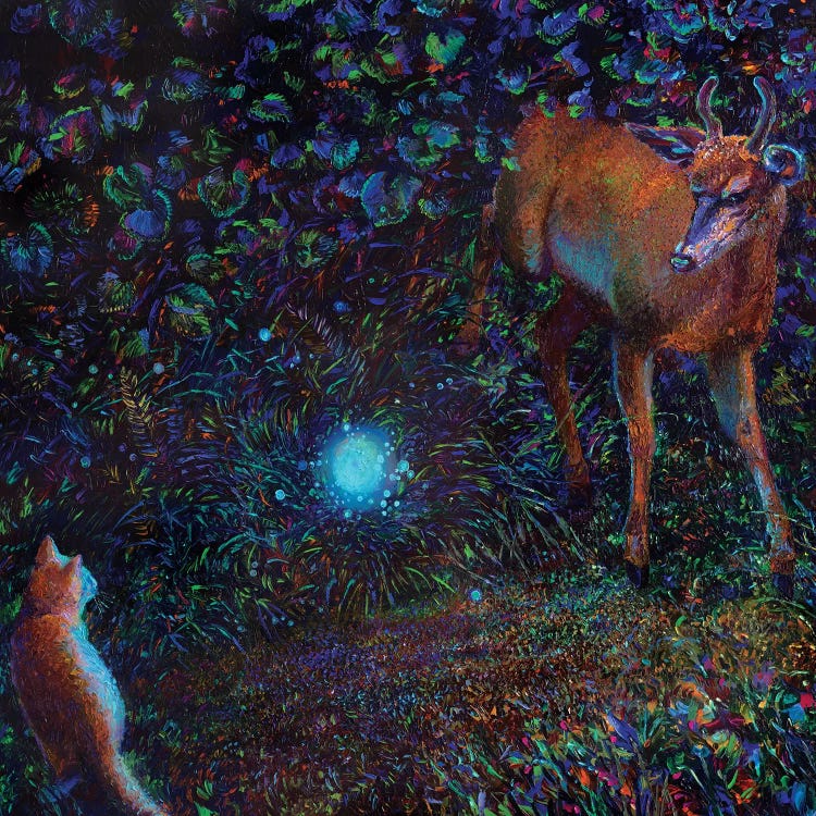 The Visitor by Iris Scott wall art