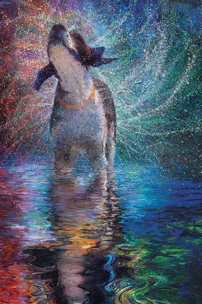 Current Day Impressionism: Canis Arcus by Iris Scott