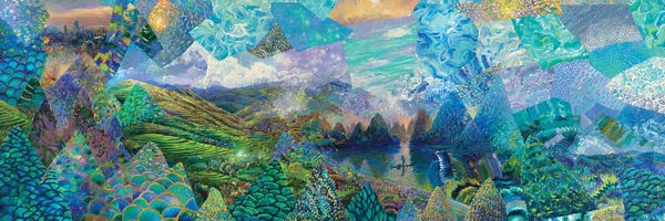 Hillsides: Cambodia by Iris Scott