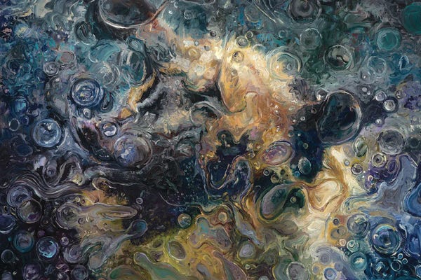 Finger Painting: Colossal Twist by Iris Scott