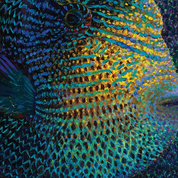 Finger Painting: Durgon by Iris Scott