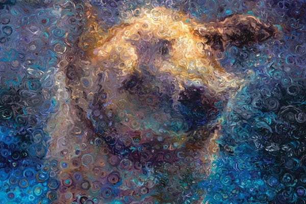 Labrador Retrievers: Entangled Atoms by Iris Scott