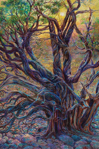 Finger Painting: Juniper Loom by Iris Scott
