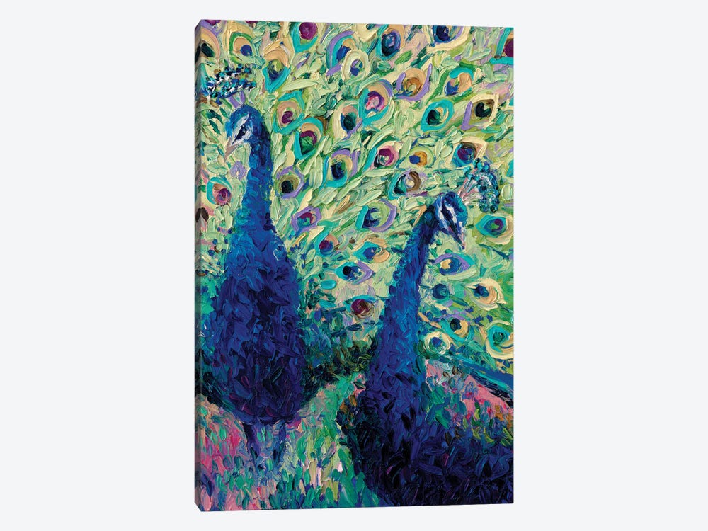 Gemini Peacock by Iris Scott 1-piece Art Print
