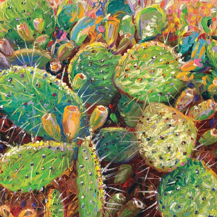 Make Love To A Cactus by Iris Scott wall art