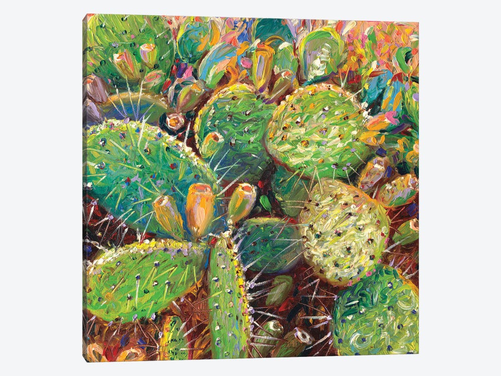 Make Love To A Cactus by Iris Scott 1-piece Art Print