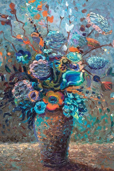 Fire & Ice: Mustard Greens by Iris Scott