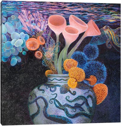 Neptunian Canvas Art Print - Iris Scott