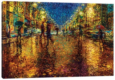 Imidazalone Canvas Art Print - Rain Inspired