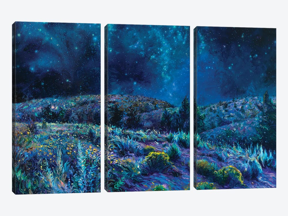 Sage And Time by Iris Scott 3-piece Canvas Wall Art