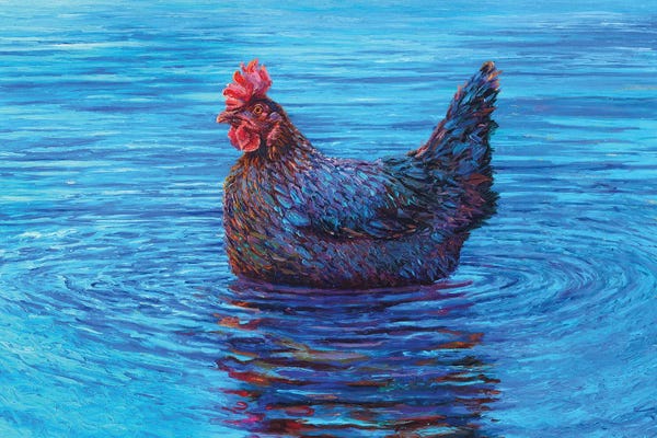 Chickens & Roosters: Sea Hen by Iris Scott