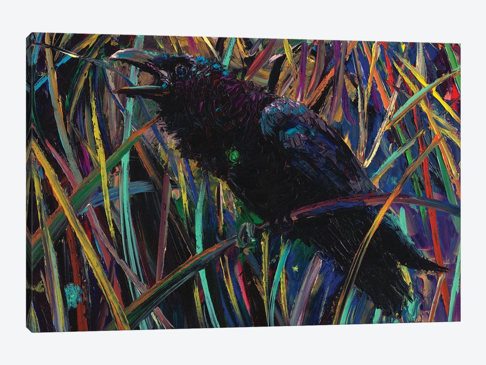 Raven Of Wapiti II by Iris Scott 1-piece Canvas Wall Art