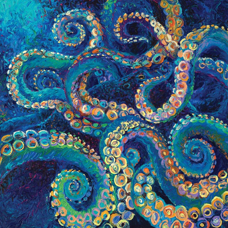 Tentacollage II by Iris Scott wall art