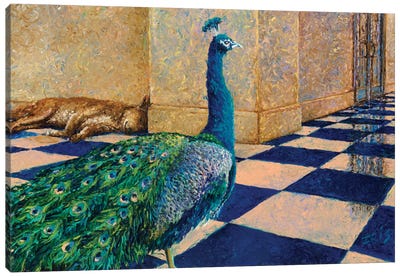 My Thai Peacock Canvas Art Print - Peacock Art