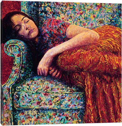 Sleepy Lee Canvas Art Print - Iris Scott